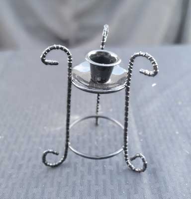 Black Twist Candle