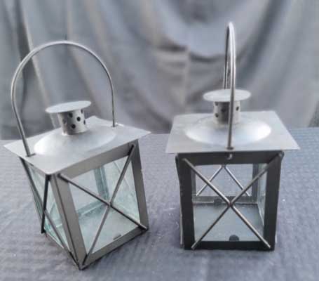Black Votive Lanterns