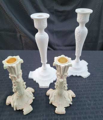 White Candle Sticks