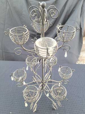 Gothic Wire Candle