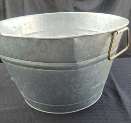 Large metal Bucket